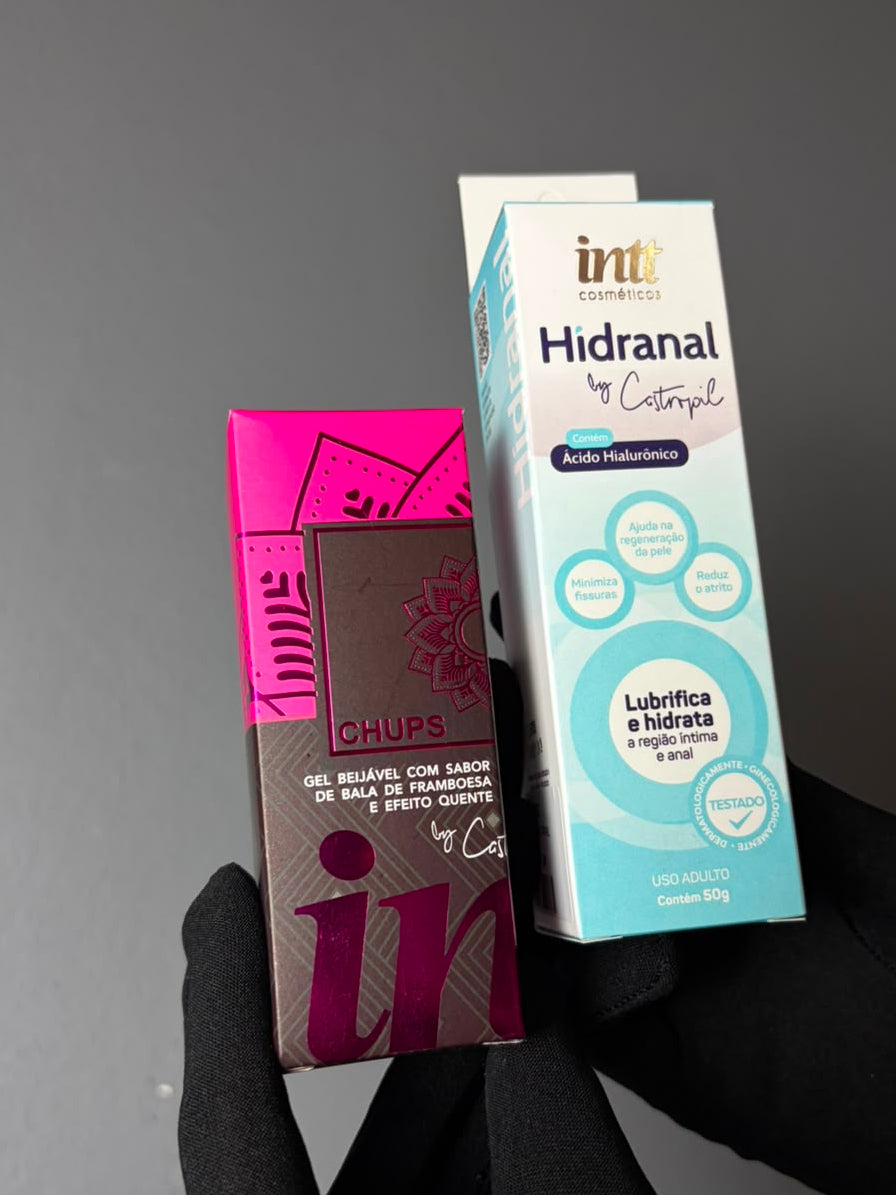 Kit Prazer Anal (Gel Beijável + Hidranal)